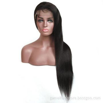 Cheap 10a Raw Brazilian Virgin Human Hair Lace Front Wig Vendor 4x4 5x5 Full HD Swiss Lace Frontal Closure Wig For Black Women